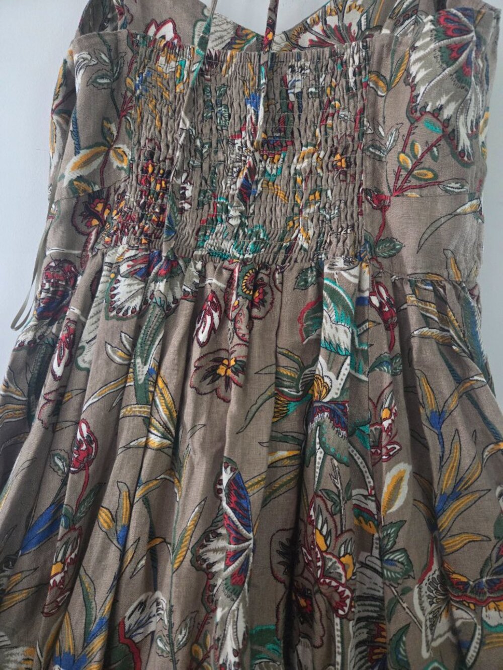 Banana Republic Boho Vintage Linen Maxi dress - Explorer Collection - Picture 2 of 5